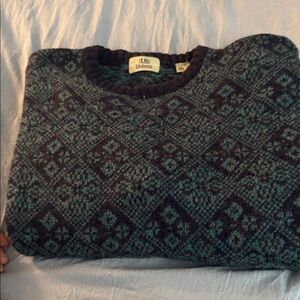 Vintage Umberto 100% Shetland Virgin Wool Sweater